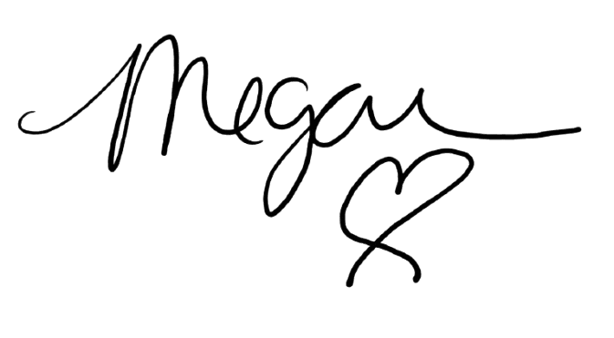 Megan's signature